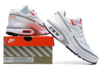 Nike Air Max BW White and Grey Sneakers