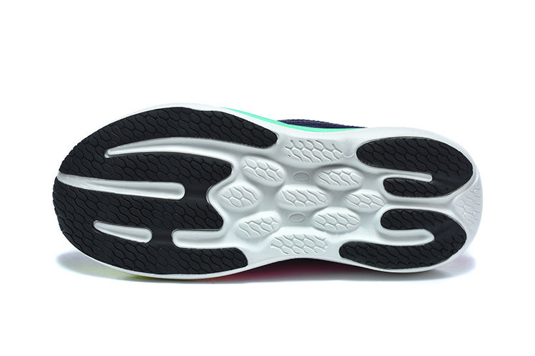 New Balance 1080 Running Shoes in Navy with Multicolor Midsole