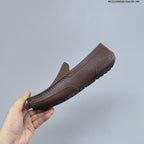 ECCO Men's Leather Slip-On Loafers in Black or Brown