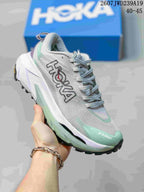 HOKA Rocket X 3 Low-Top Running Shoes Gray Mint