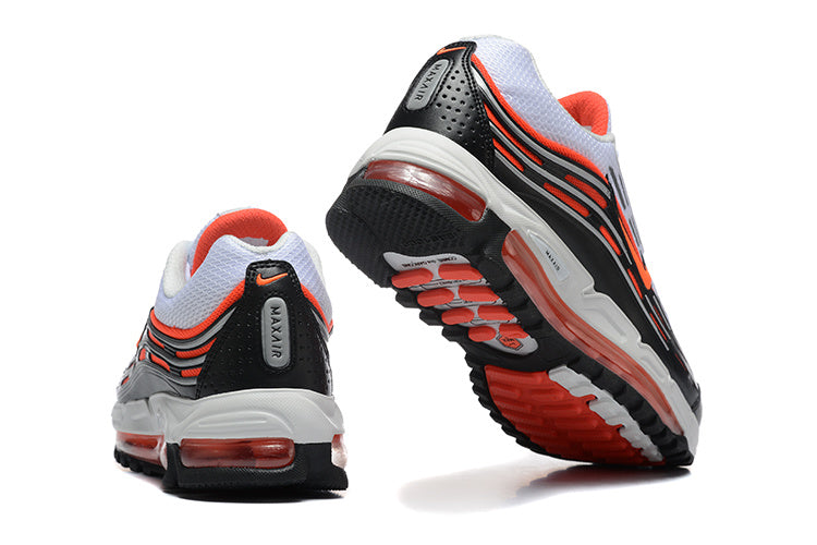 Nike Air Max Tn White Black Bright Orange Sneakers