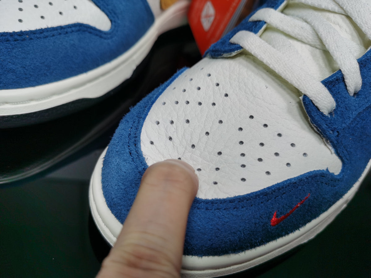 Nike SB Dunk Low Kasina Blue Yellow Sneakers