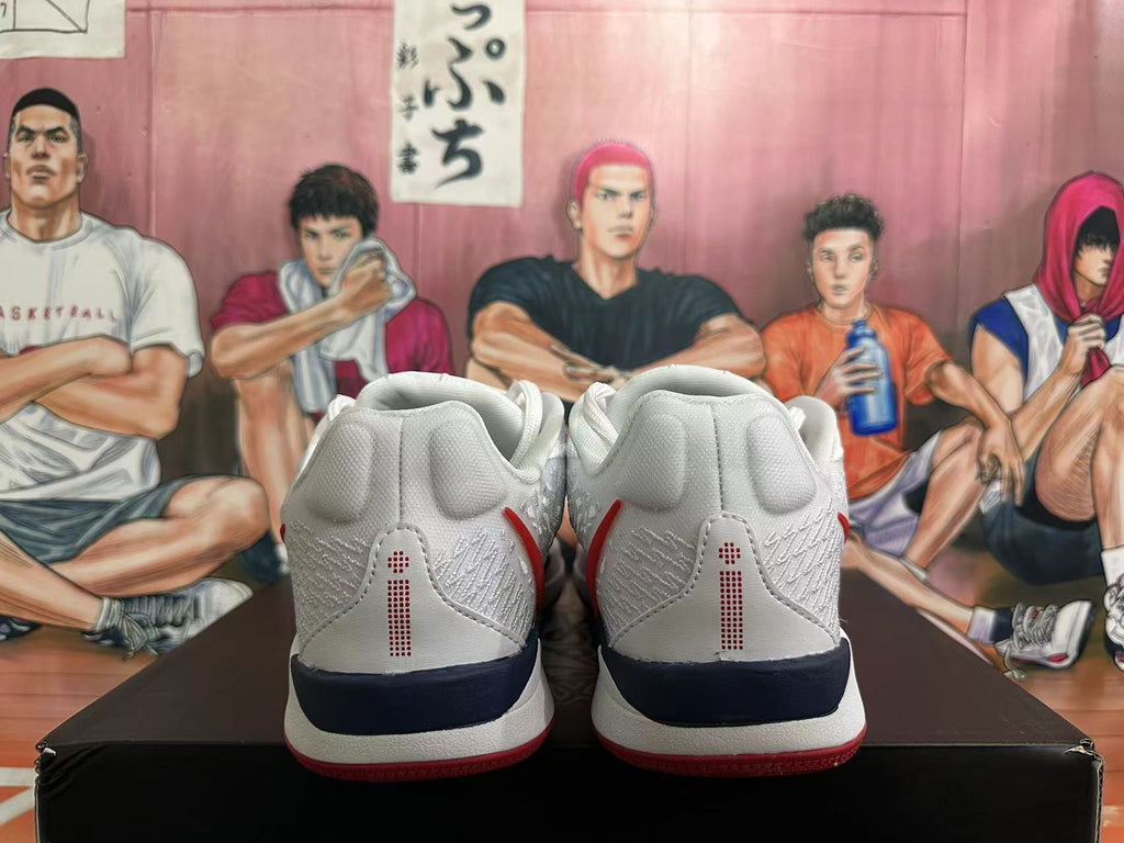 Nike Basketball Shoes White Red