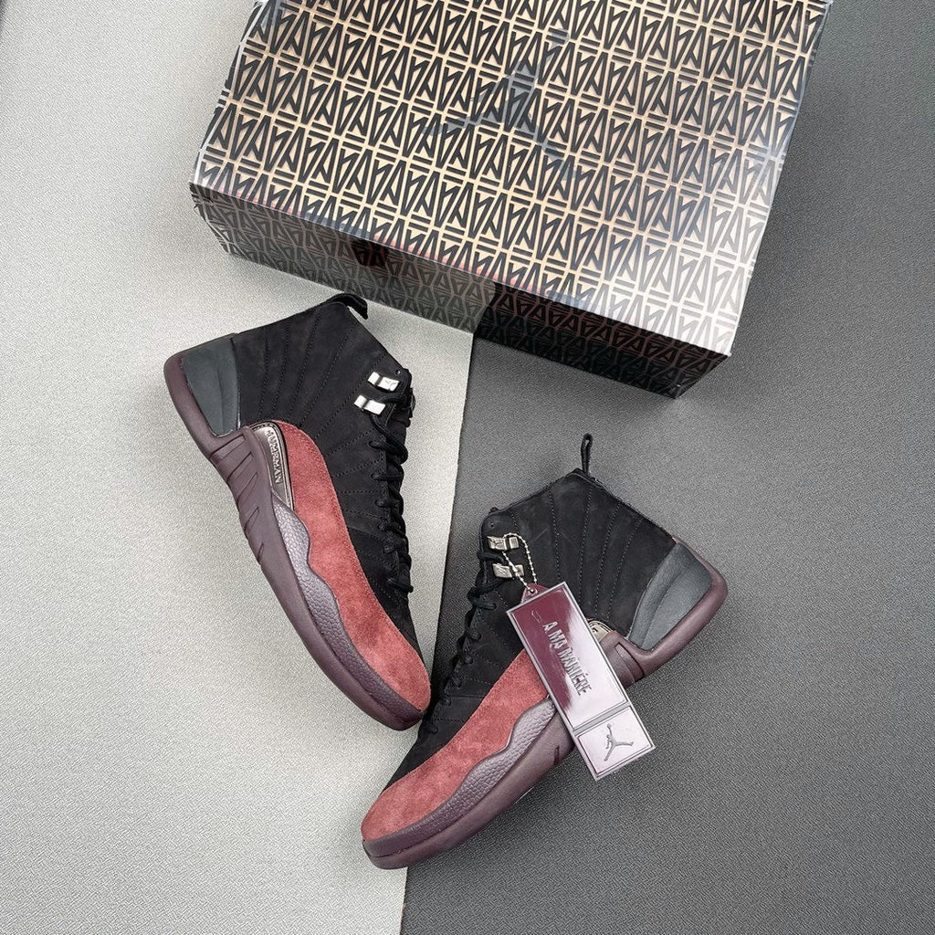 Jordan 12 Retro A Ma Maniére Black Burgundy DV6989-001