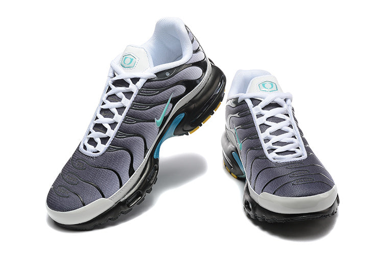 Nike Air Max Plus Sneakers in Gray and Turquoise