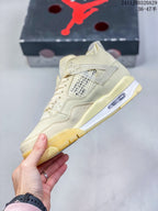 Jordan Air Jordan 4 Retro OG Sneakers Cream Style 2411JHD320A29