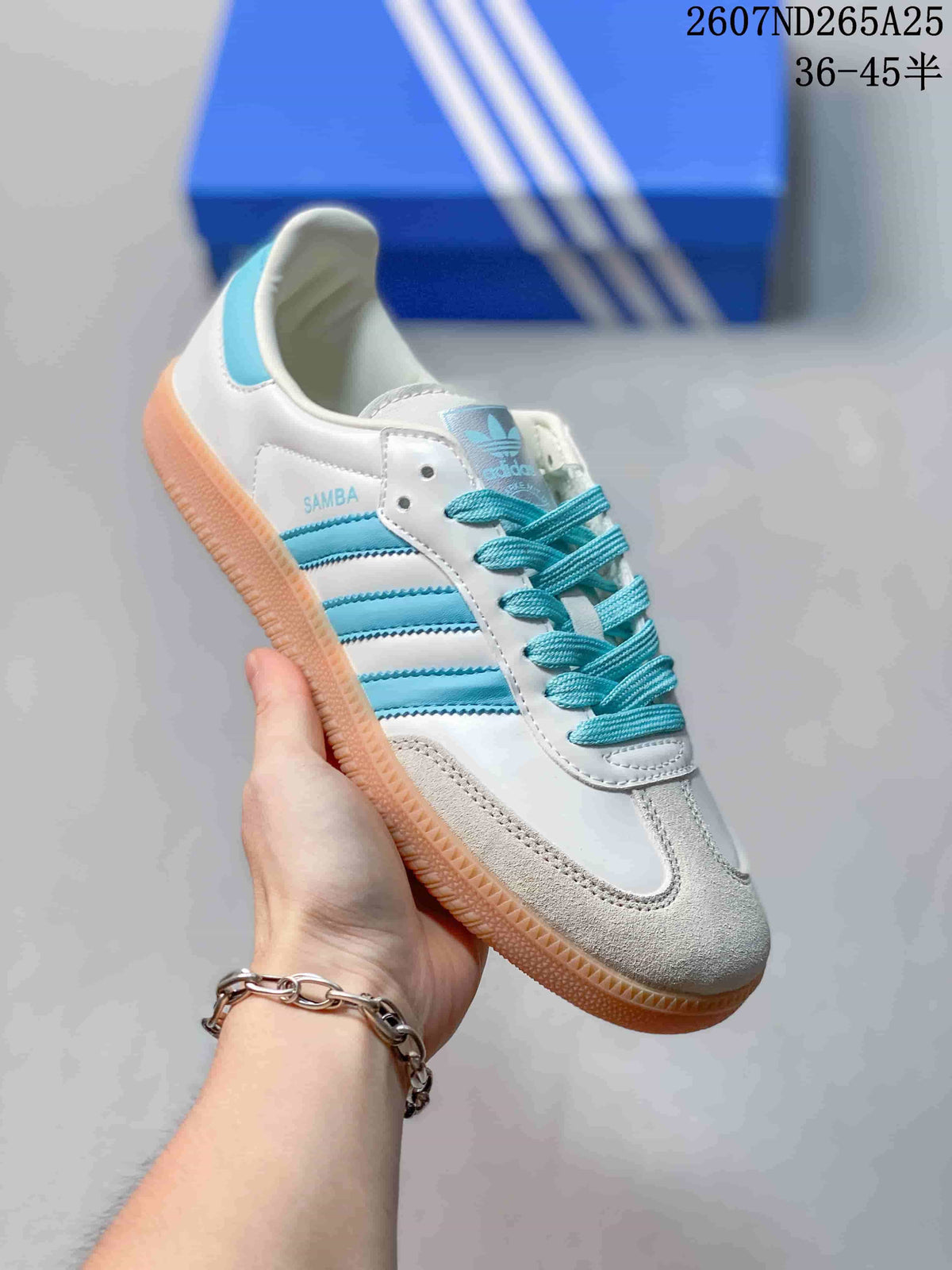 adidas Samba Low-Top Sneakers in Blue or White