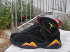 Air Jordan 7 High-Top Sneakers in Black or White