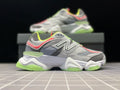 New Balance 9060DGG Grey Sneakers with Lime Accents