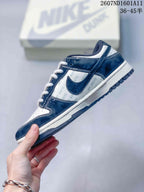 Nike SB Dunk Low Off-White Navy White Sneakers 2607ND1601A11