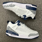 Jordan Spizike Low White and Navy Sneakers FQ1759-104