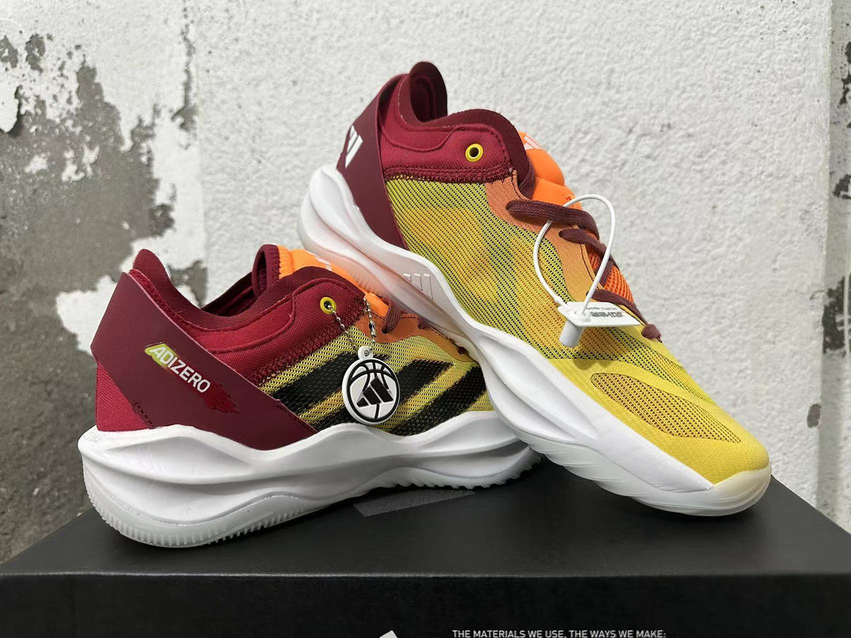 adidas Adizero Yellow Red Orange Sneakers