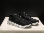 On Cloud 6 Push Sneakers, Black and White