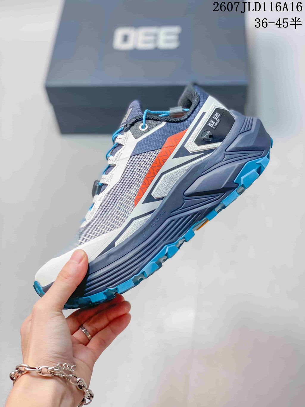 KAILAS FUGA EX330 Trail Running Shoes Blue Gray 2607JLD116A16
