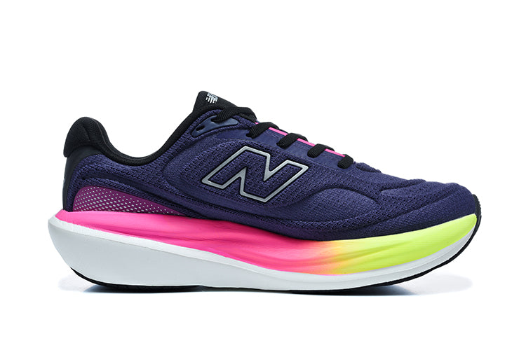 New Balance 1080 Running Shoes in Navy with Multicolor Midsole