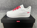 Nike Air Force 1 Low Supreme White Sneakers CU9225-100