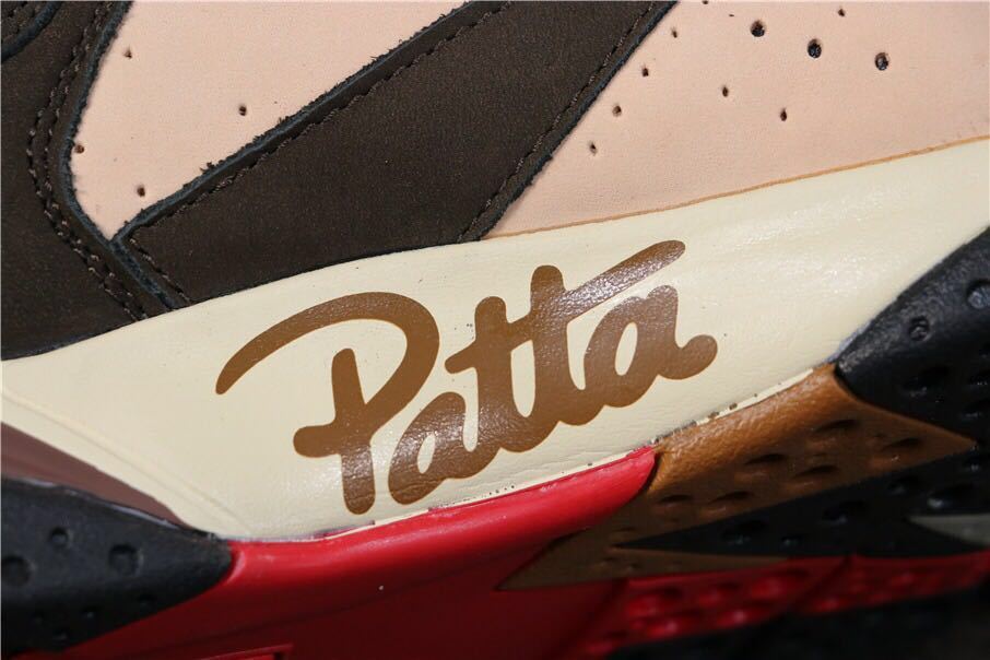 Jordan Air Jordan 7 Retro Patta Sneakers Brown Red AT3375-200
