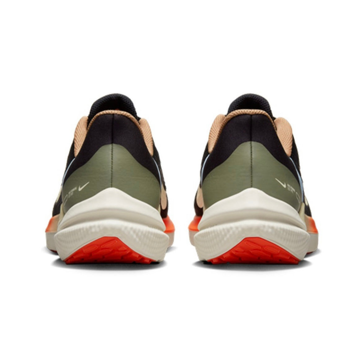 Nike Air Winflo 9 Running Shoes Black Orange DX6040-071