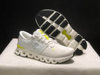 On Cloud X 4 Sneakers, White and Yellow