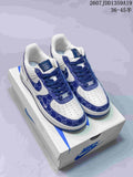 Nike Air Force 1 Low White Blue Sneakers JDD1359A19