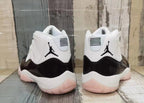 Jordan 11 High-Top Sneakers in White and Black