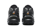 Nike Air Max Black and Silver Sneakers