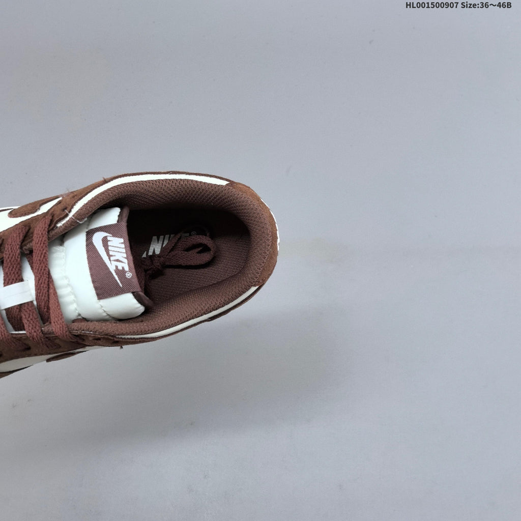 Nike Dunk SB Low Sneakers in Brown and White