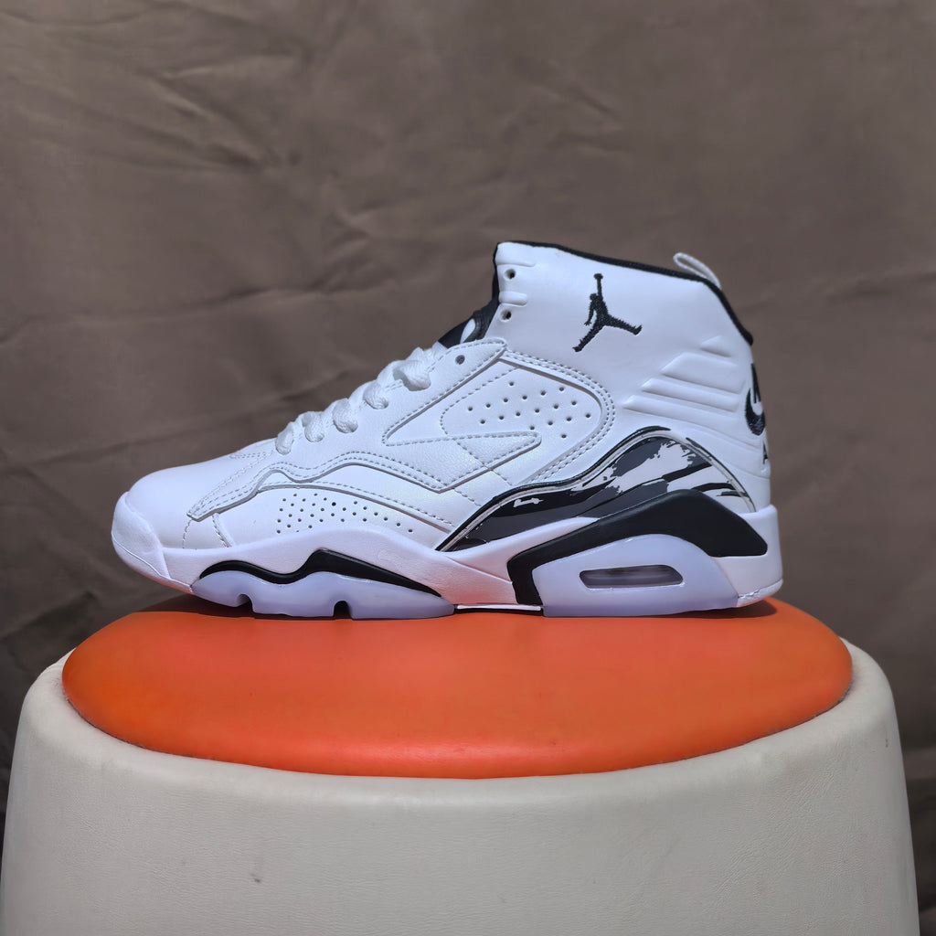Jordan 6 Retro High-Top Sneakers White and Black