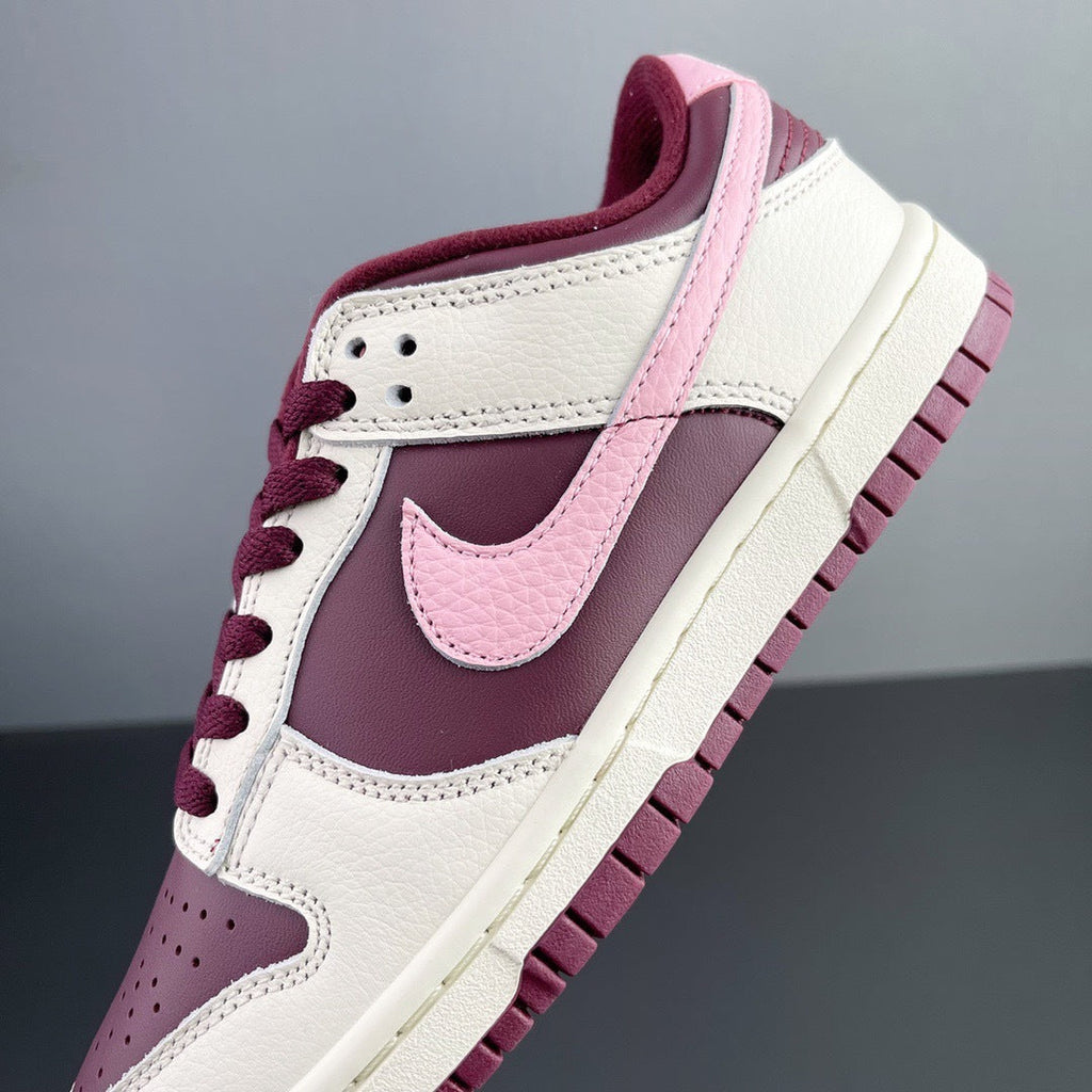 Nike Dunk Low Valentine’s Day Sneakers Burgundy Pink DR9705-100