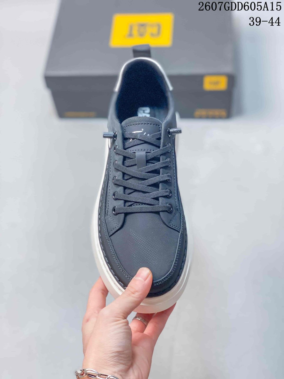 CAT 2607GDD605A15 Men’s Black Low-Top Sneakers