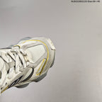 Balenciaga Monday Low-Top Sneakers in Gray and White