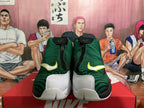 Nike Green Black Yellow Basketball Sneakers