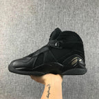 Jordan Air Jordan 8 Retro OVO Black Metallic Gold Sneakers