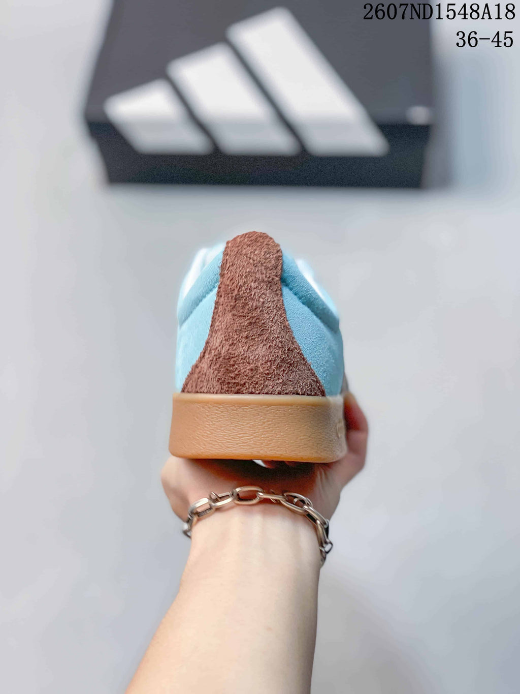 adidas VL Court Classic Sneakers Blue Brown