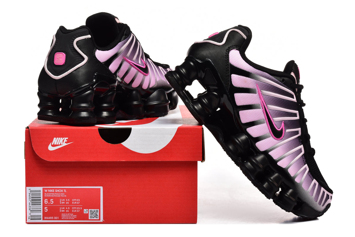 Nike Shox TL Pink and Black Sneakers