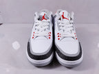Jordan Air Jordan 3 Retro White Cement Black Sneakers