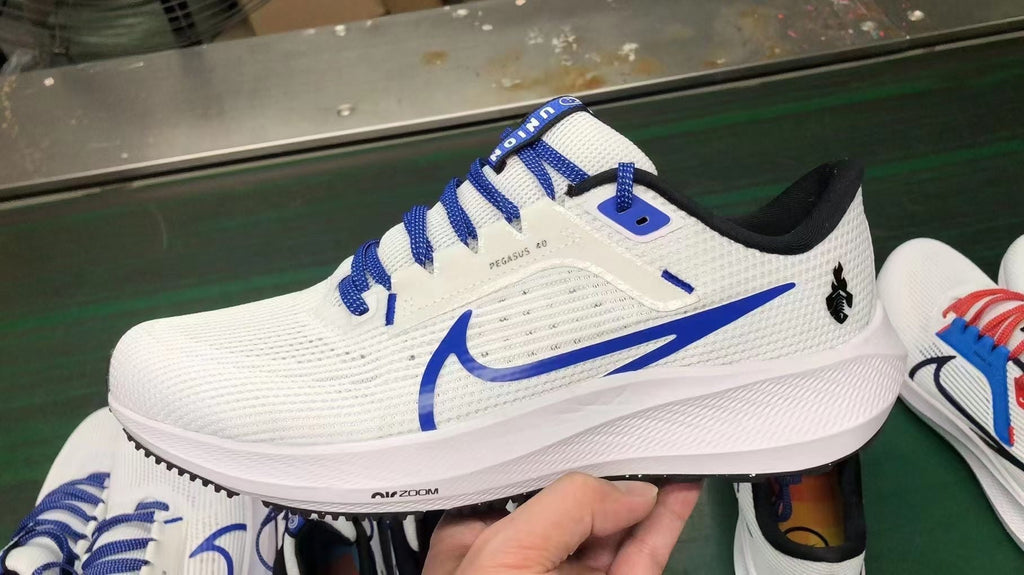 Nike Air Zoom Pegasus 40 White Blue Running Shoes FJ2843-100