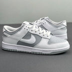 Nike Dunk Low Retro Sneakers, Wolf Grey/White, DJ6188-003