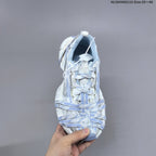 Balenciaga Phantom Sneaker in White and Light Blue, Style 825597
