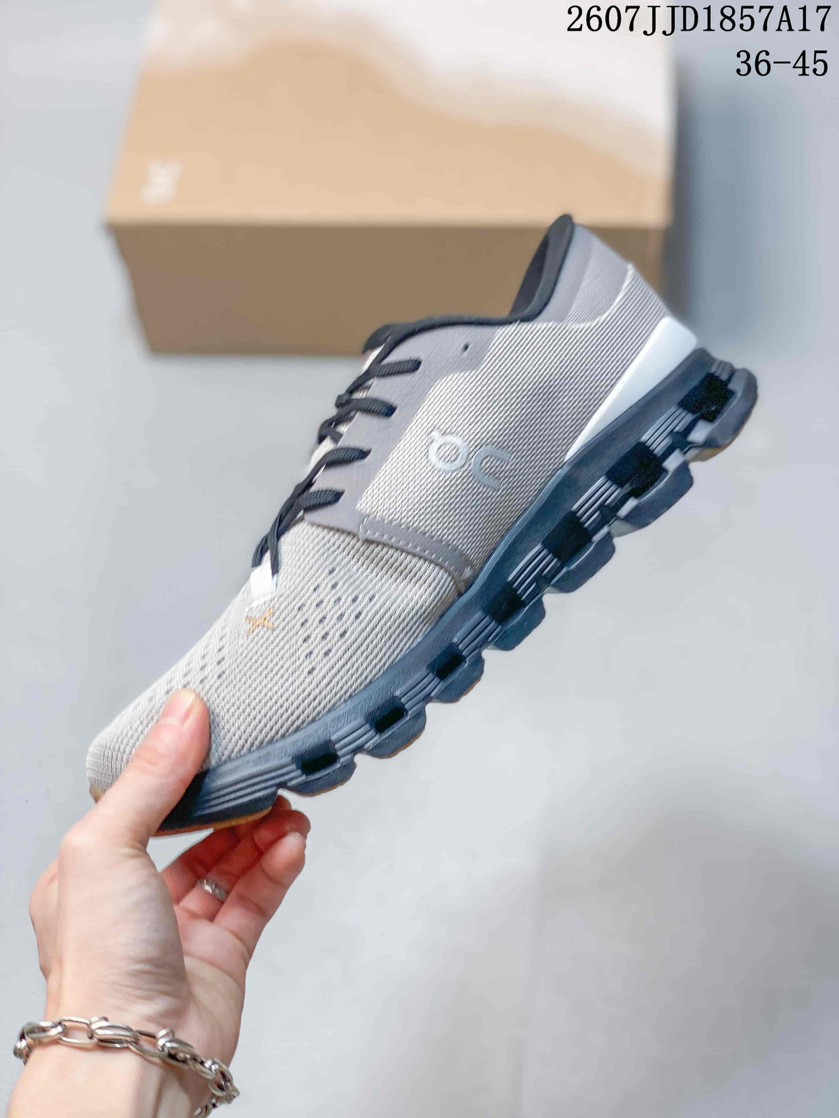 On Cloud X 4 Sneakers Gray Black 2607JJD1857A17