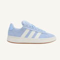 Adidas Womens Blue/White Grand Court Alpha 00's Sneakers, JS5038