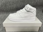 Nike Air Force 1 Mid White High-Top Sneakers 315123-111