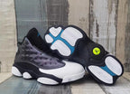 Jordan 13 Black Iridescent Basketball Sneakers