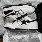 BAPE SK8 Sta Sneakers White Black 1H80-291-020