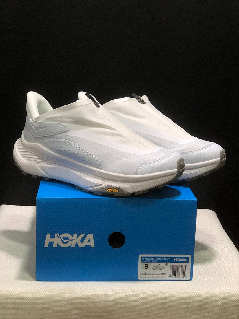 HOKA Project Transport Zip Sneakers in White