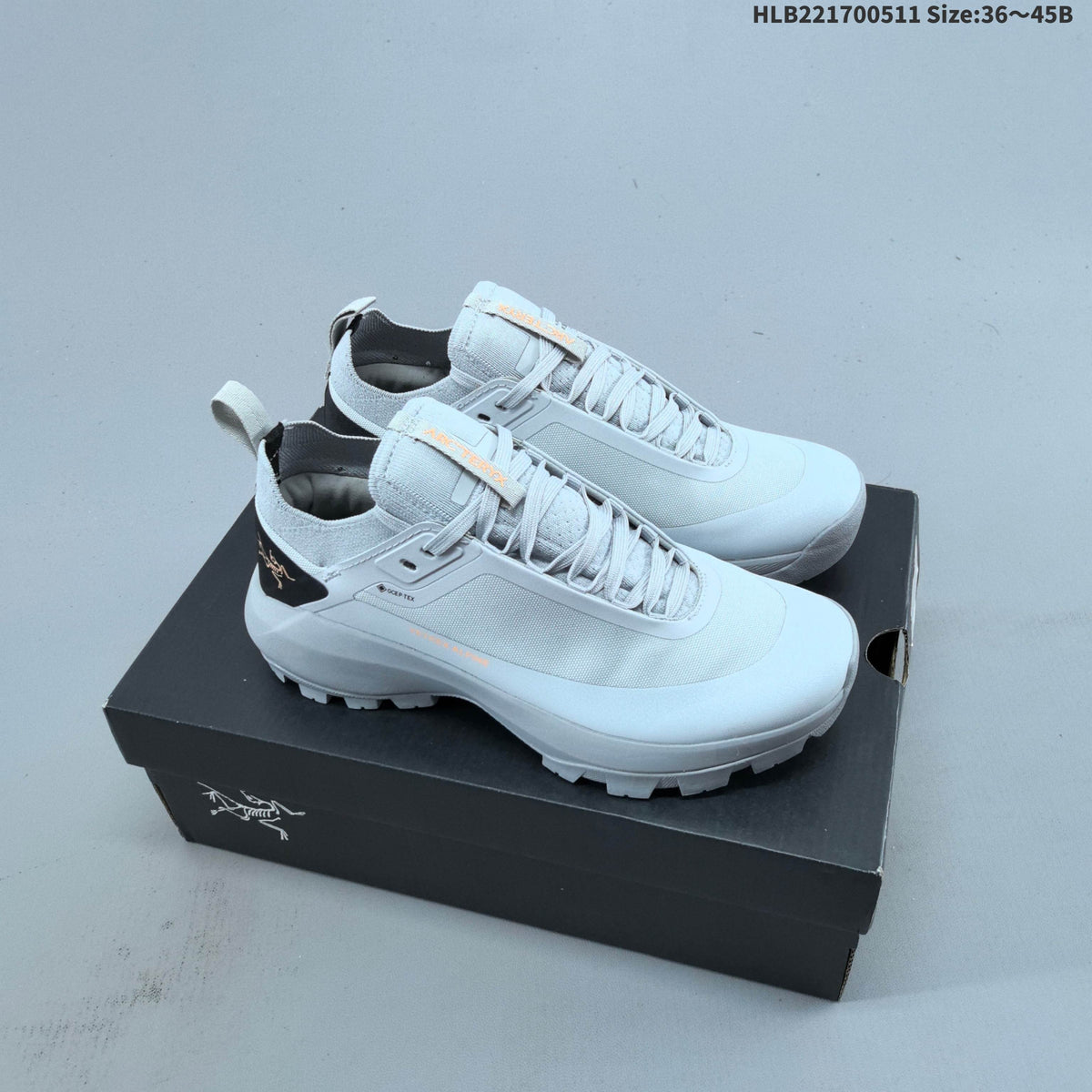 Arc'teryx Konseal Vertex Alpine M Trail Shoes, Light Gray
