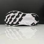 HOKA Clifton 9 Black and White Running Shoes