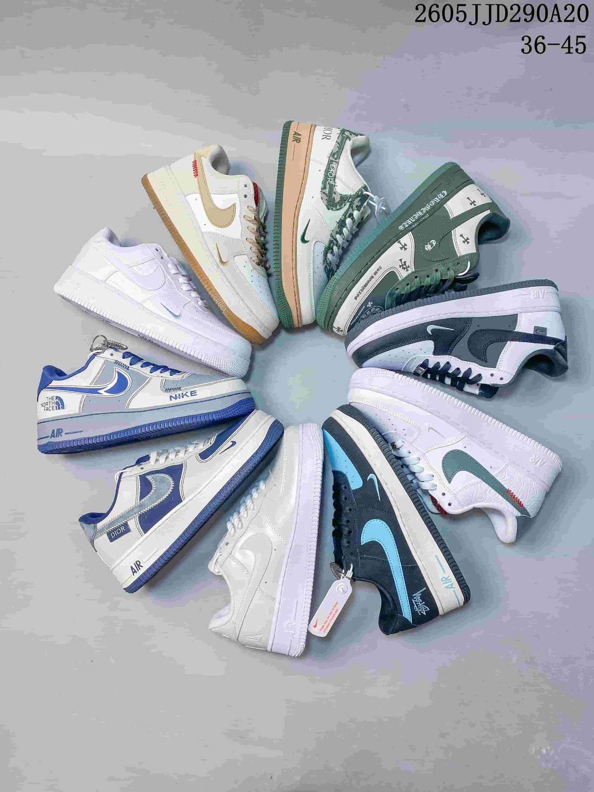 Nike Air Force 1 Low Sneakers Multicolor JD290A20