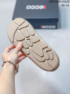 ECCO Women's Casual Sneakers Cream and Tan 2607GDD510A20