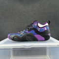 Jordan Black, Purple and Blue Sneakers